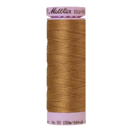 0287 - Dark Tan Silk Finish Cotton 50 Thread